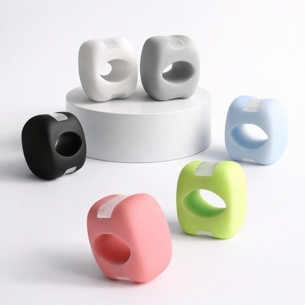 Jaw Exerciser Set for Men & Women – Silicone Jawline Trainer for Facial Muscle Toning & Definition